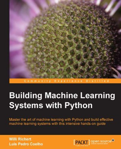 Building Machine Learning Systems with Python - 1st Edition-P2P