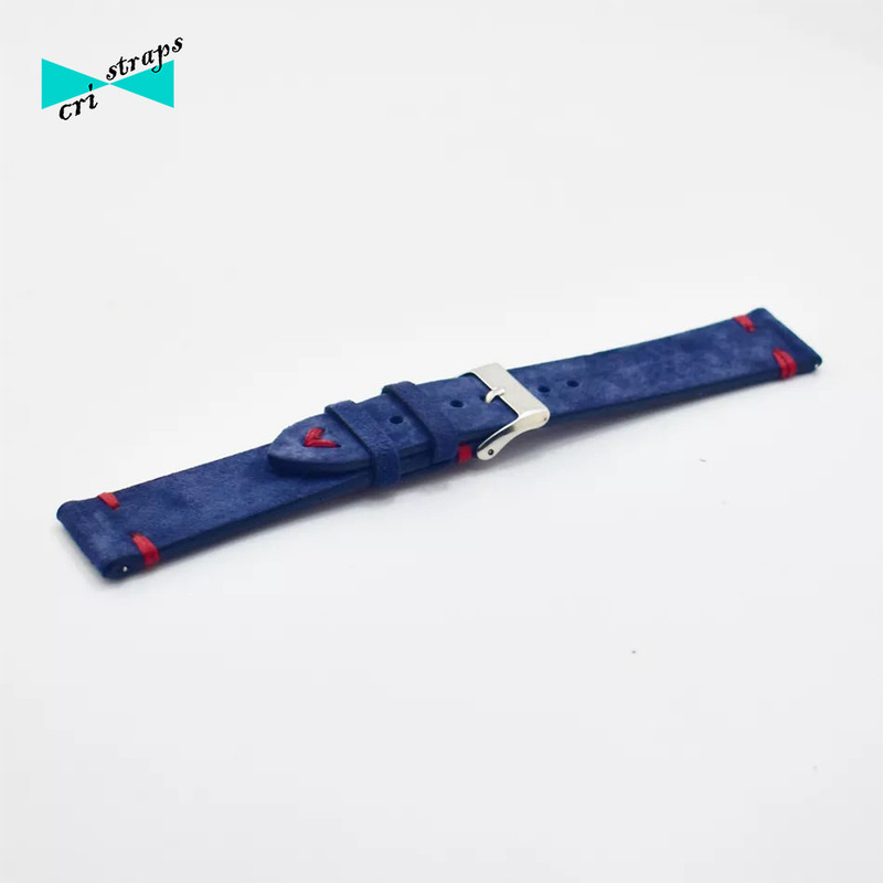 Cinturino per orologio in vera pelle TWISTER Classic / Barre a molla a sgancio rapido, 18 mm, 19 mm, 20 mm, 21 mm, 22 mm, 24 mm, Marrone, Nero, Blu, Grigio - Italia