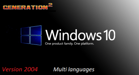 Windows 10 x64 Pro 2004 Version 2004 Build 19041.572 Multilingual October 2020