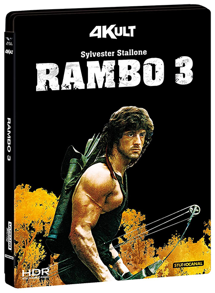 Rambo - La Trilogia (4K UHD + Blu-ray) Pack 3 peliculas: Acorralado Parte I  / Acorralado Parte II / Rambo III [Blu-ray] [Blu-ray