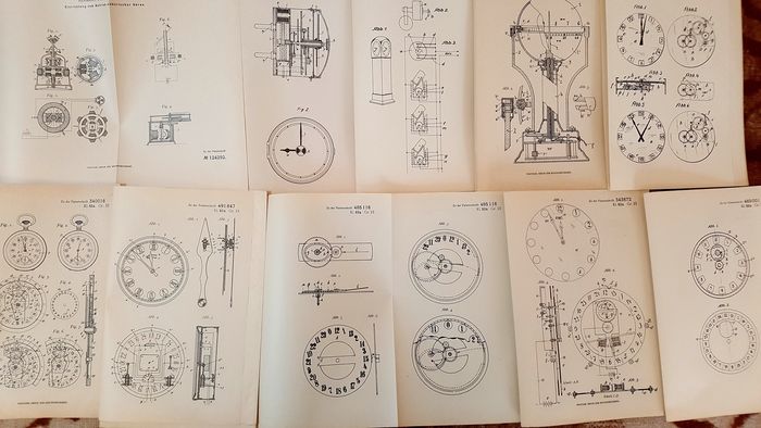 101 Documentos de Registo de Patentes Relojoeiras 4