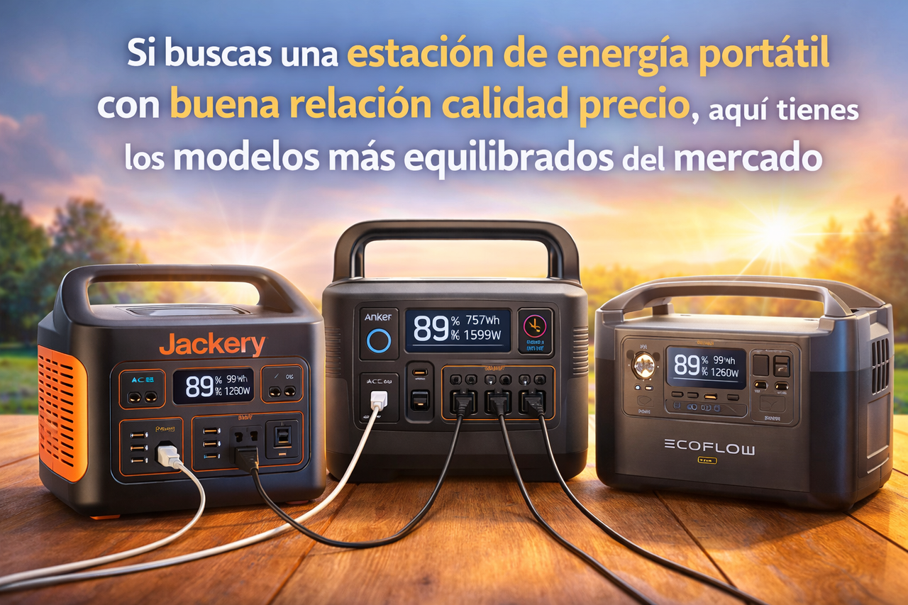 Estaciones de energía portátiles calidad precio