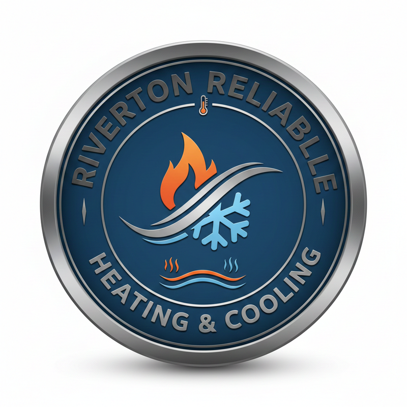 Riverton Reliable Heating & Cooling Logo