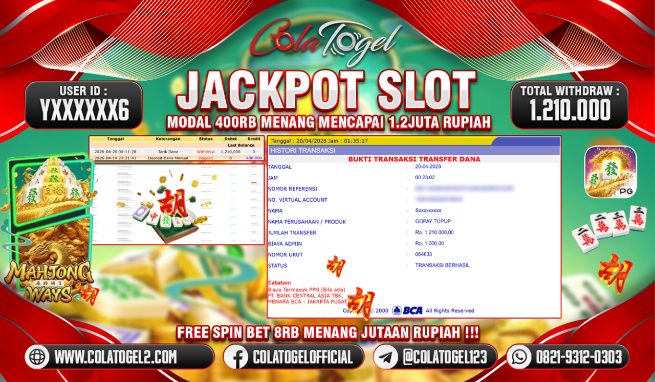 JACKPOT SLOT GACOR!!