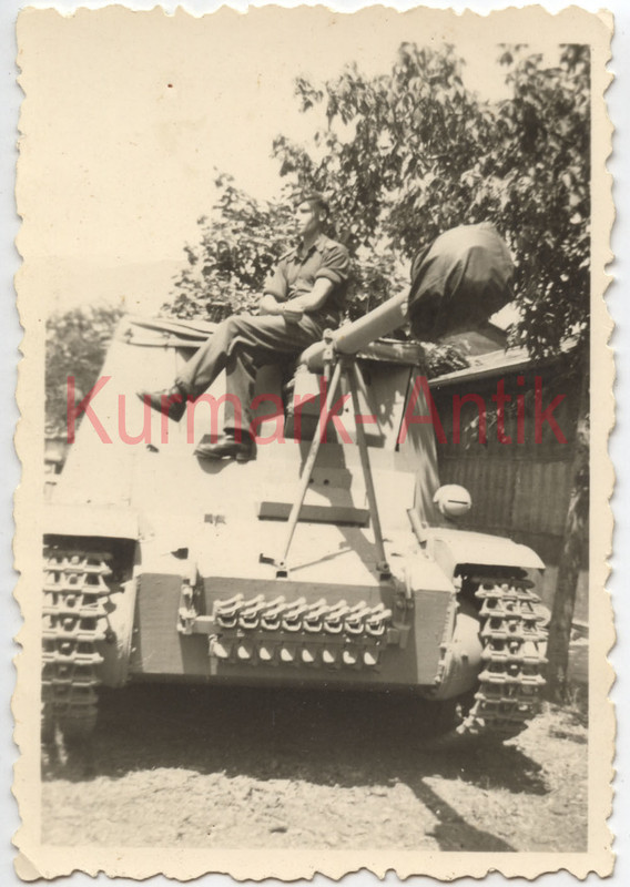 Foto Wehrmacht Panzer Jäger Marder Süd Front Italien 1944