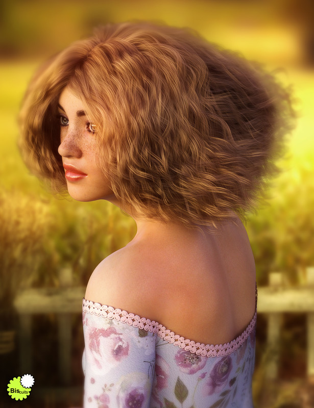 Biscuits Aggie Hair for Genesis 8 Female Biscuits Aggie Hair for Genesis 8 Female