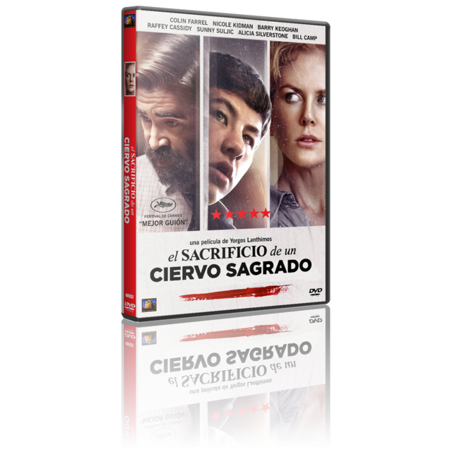 Portada - El Sacrificio de un Ciervo Sagrado [DVD9Full] [PAL] [Cast/Ing] [Sub:Varios] [2017] [Thriller]