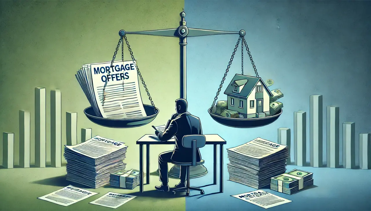 Comparison of mortgage offers and potential savings