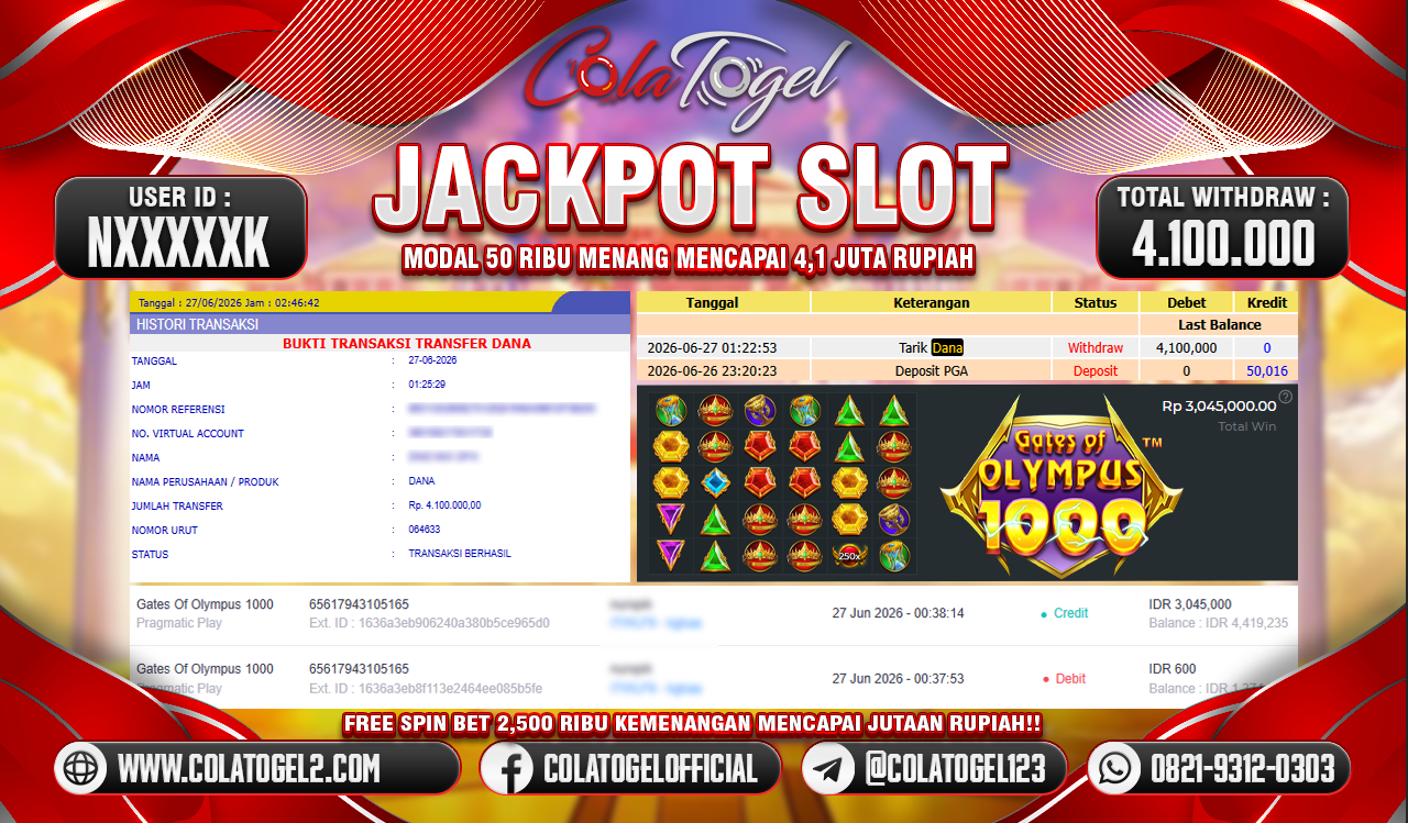 JACKPOT SLOT GACOR!!
