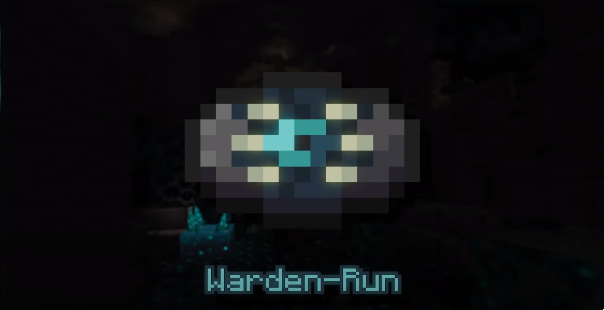 Warden - Run | Custom Music Disc Minecraft Mob Skin