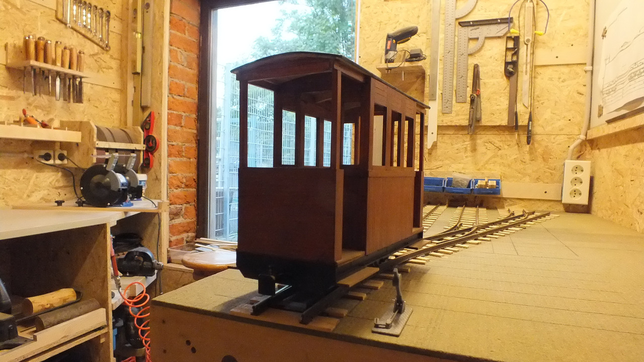 Bahnhof Sägewerk (70) Weichenstellhebel