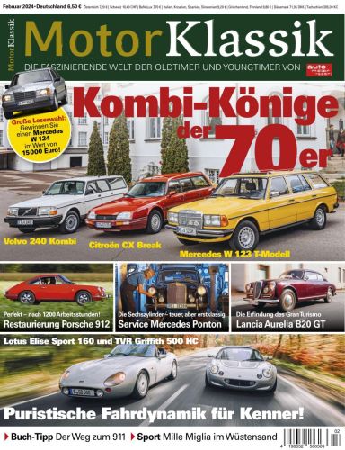 Auto Motor Sport Motor Klassik Magazin No 02 Februar 2024