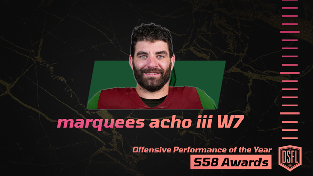 006 DSFL offensive performance of the year WIN