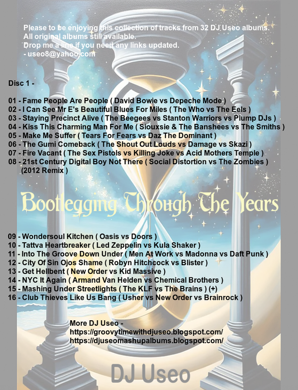 DJ Useo Bootlegging Through The Years mashups back d1