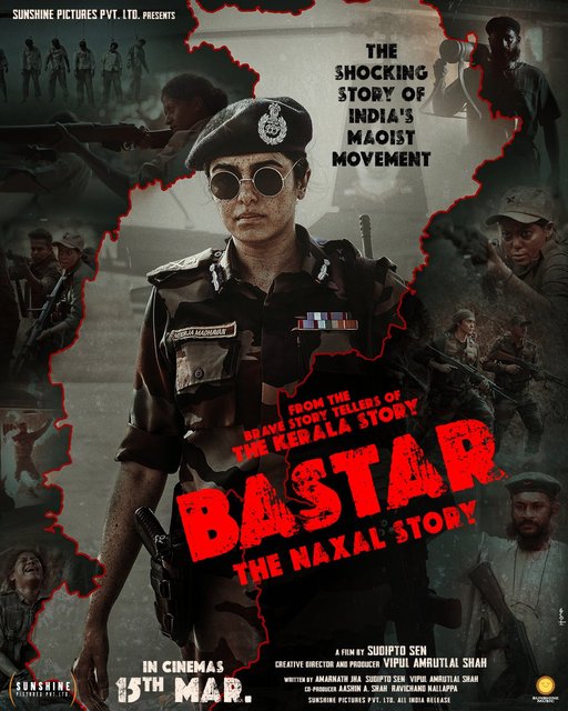 Bastar The Naxal Story (2024) Hindi HDRip x264 AAC 1080p 720p 480p ESub