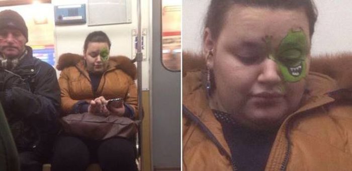 25 пассажиров метро, глядя на которых так и хочется сказать: "Ой, мамочки, что это было?"