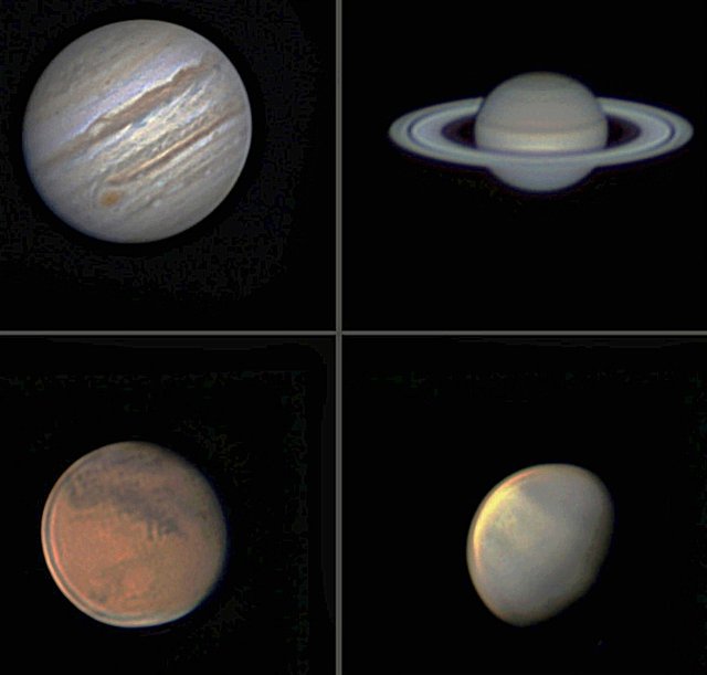Astrofotograf�a de planetas y la Luna en alta resoluci�n