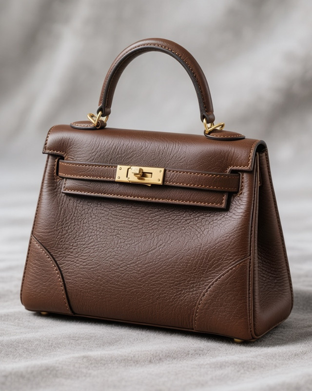 Unbranded minimalist handmade leather bag