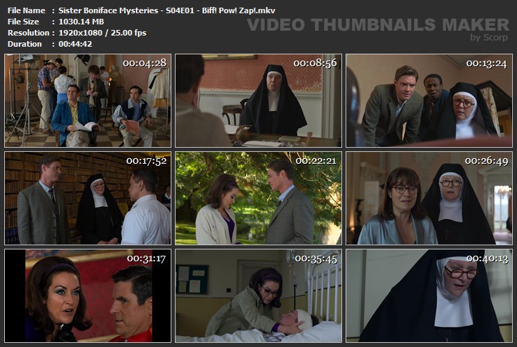 Sister Boniface Mysteries S04E01 Biff Pow Zap mkv