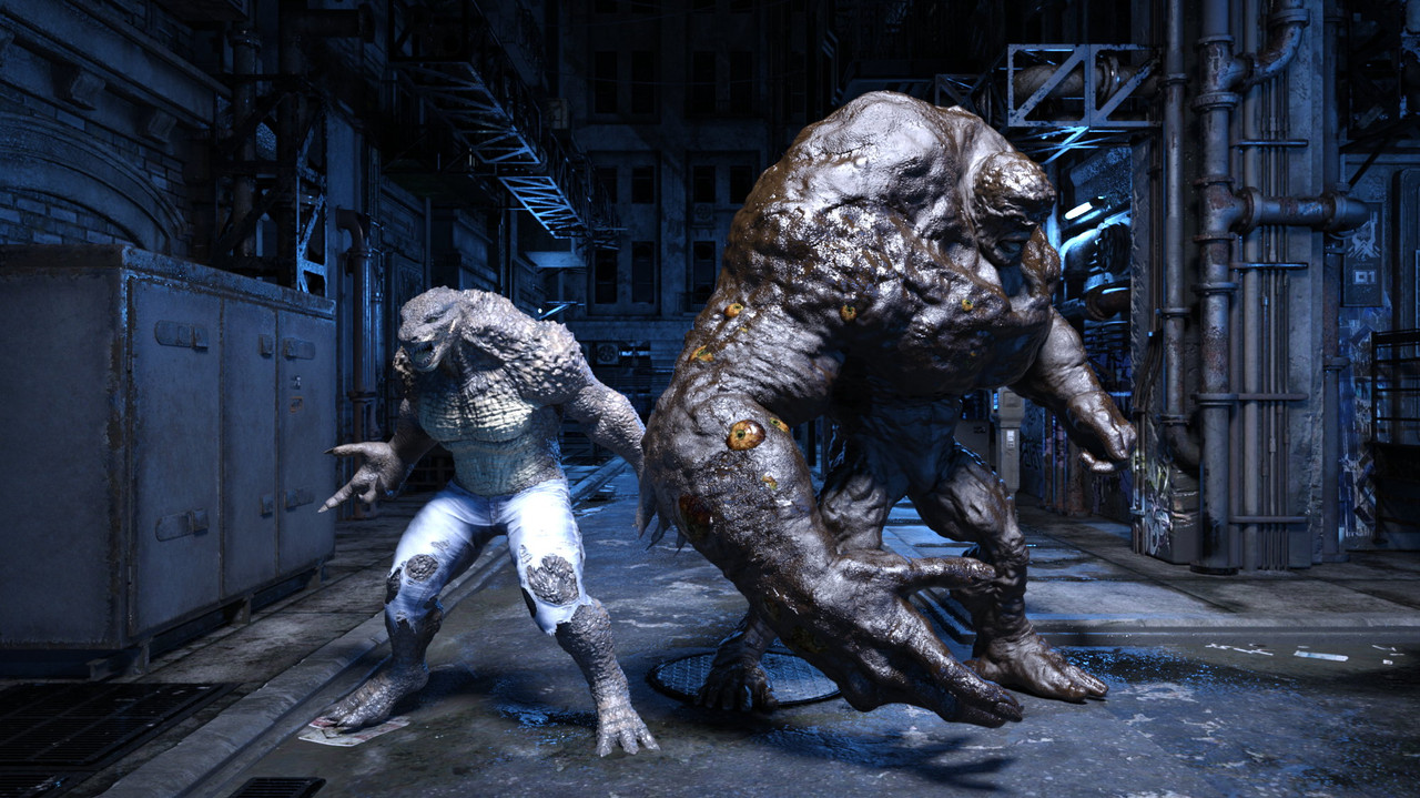 Killer Croc Clayface render