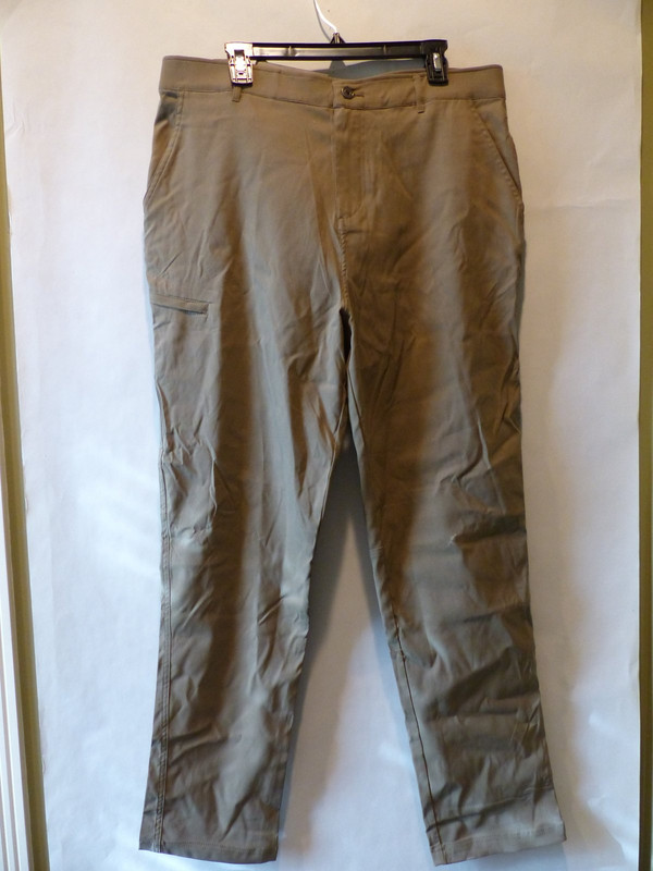 GERRY MENS COMFORTABLE VENTURE WOVEN STRETCH PANTS IN OAK SIZE 38X34