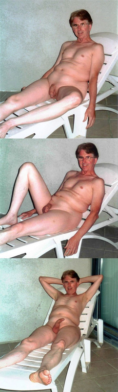 Nude lying on the chaise lounge (3 photos) a