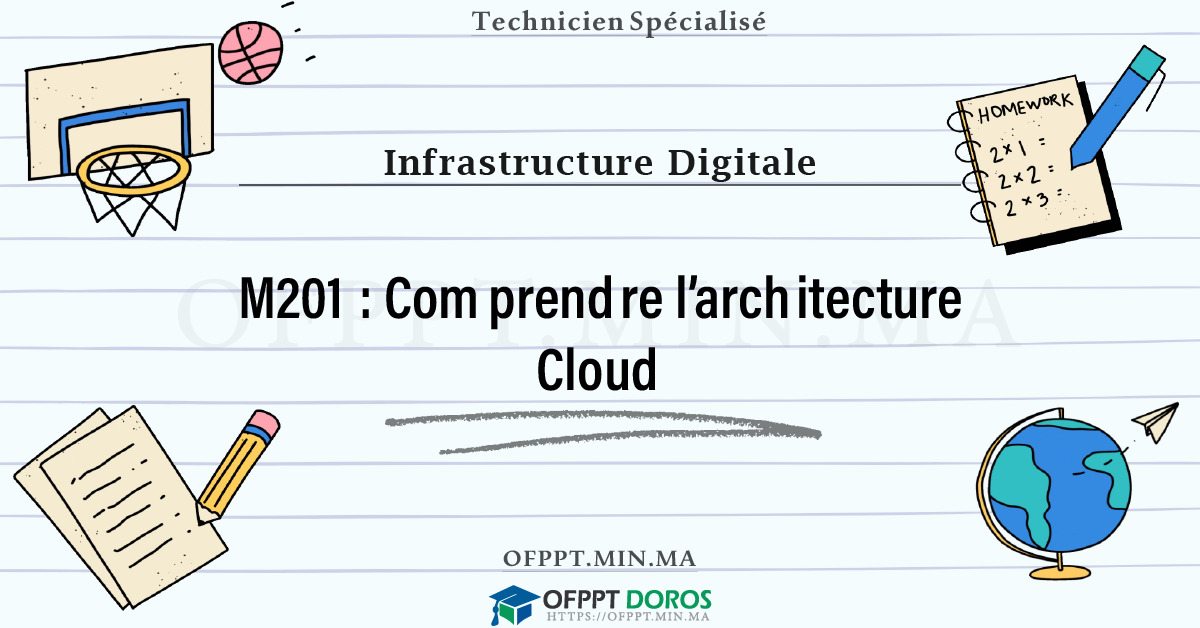 Sommaire détaillé du cours Comprendre l’architecture Cloud M201 OFPPT - Structure du module