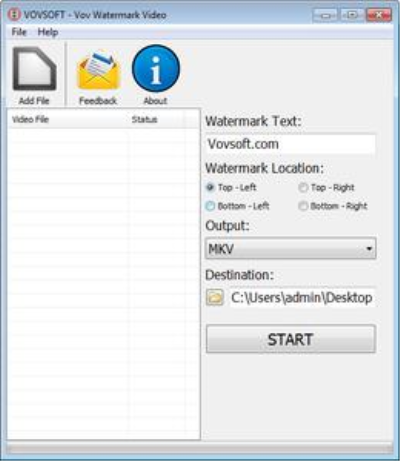 VovSoft Vov Watermark Video 1.5