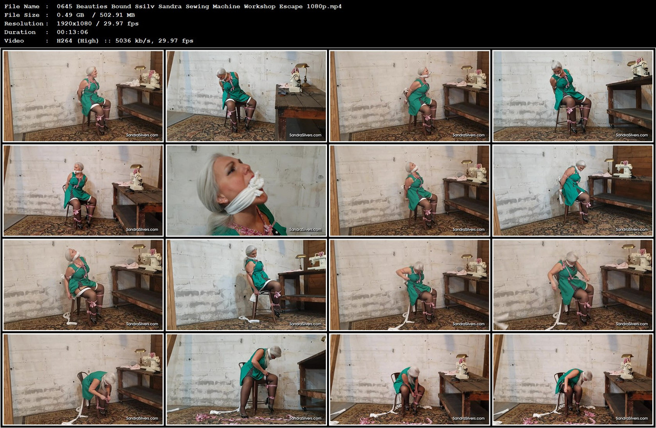 0645 Beauties Bound Ssilv Sandra Sewing Machine Workshop Escape 1080p mp4