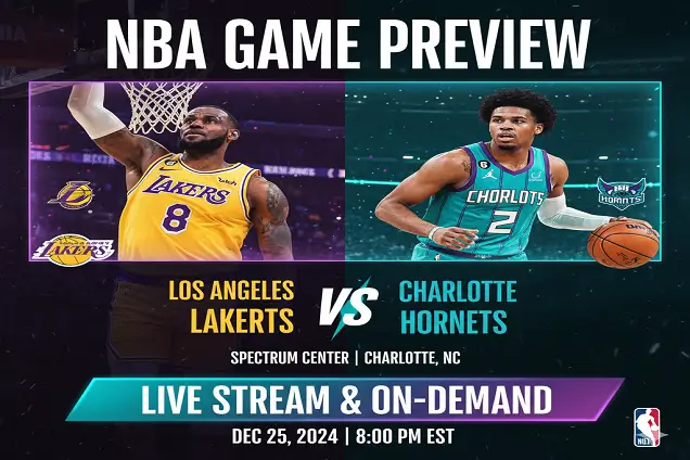 Los Angeles Lakers vs Charlotte Hornets | NBA Game Preview & Live Stream