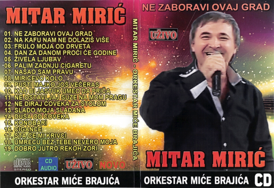 Mitar Miric - 2011 - CD (Uzivo) - Prednja
