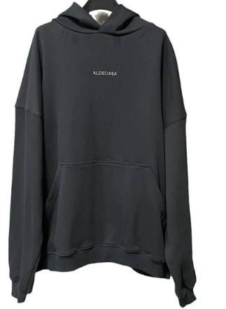 Balenciaga Sudadera con Logo Glitter