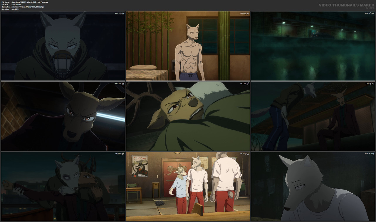 Beastars S02E09 A Busted Electric Fan.mkv