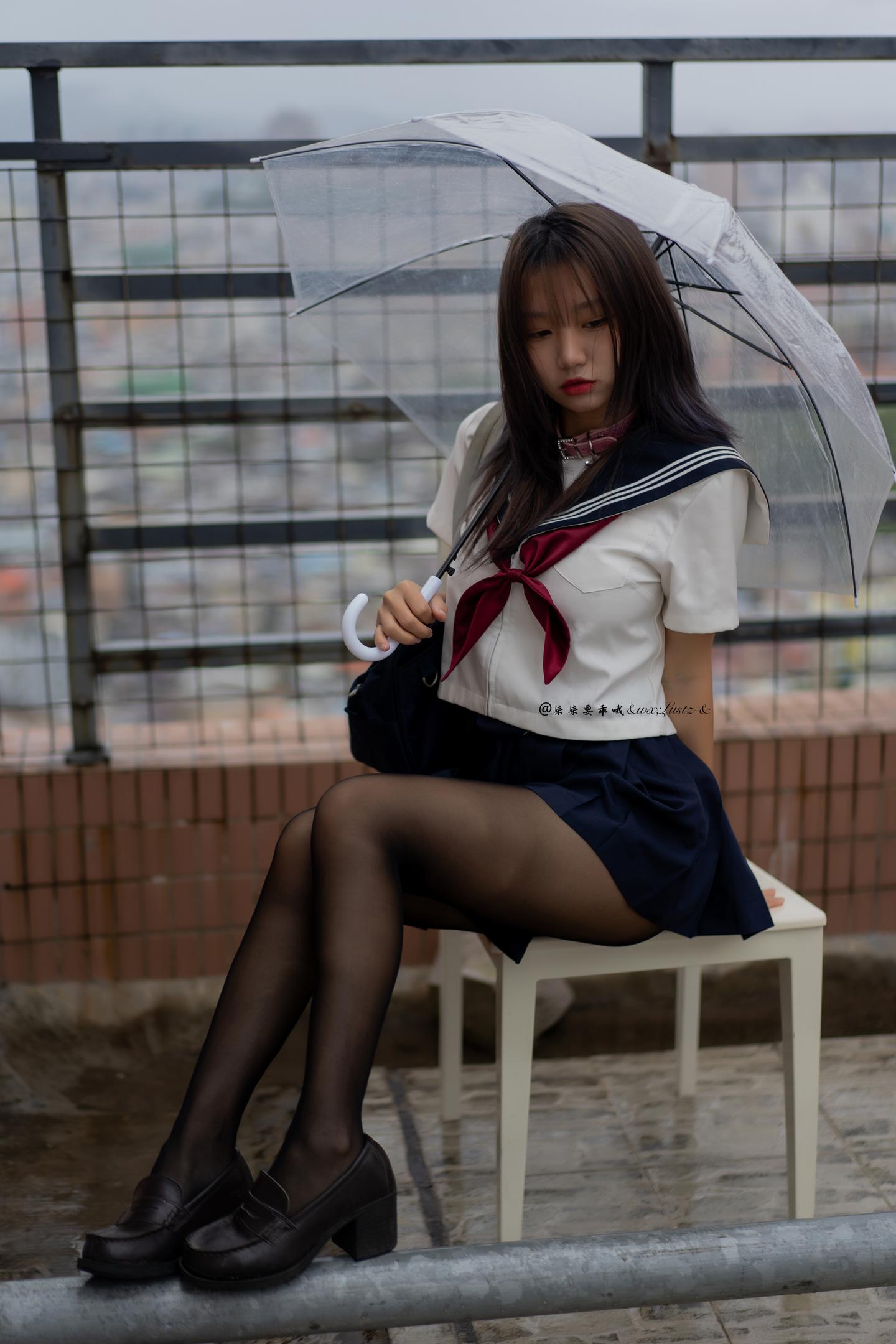 柒柒要乖哦 NO.005 天台学姐 74