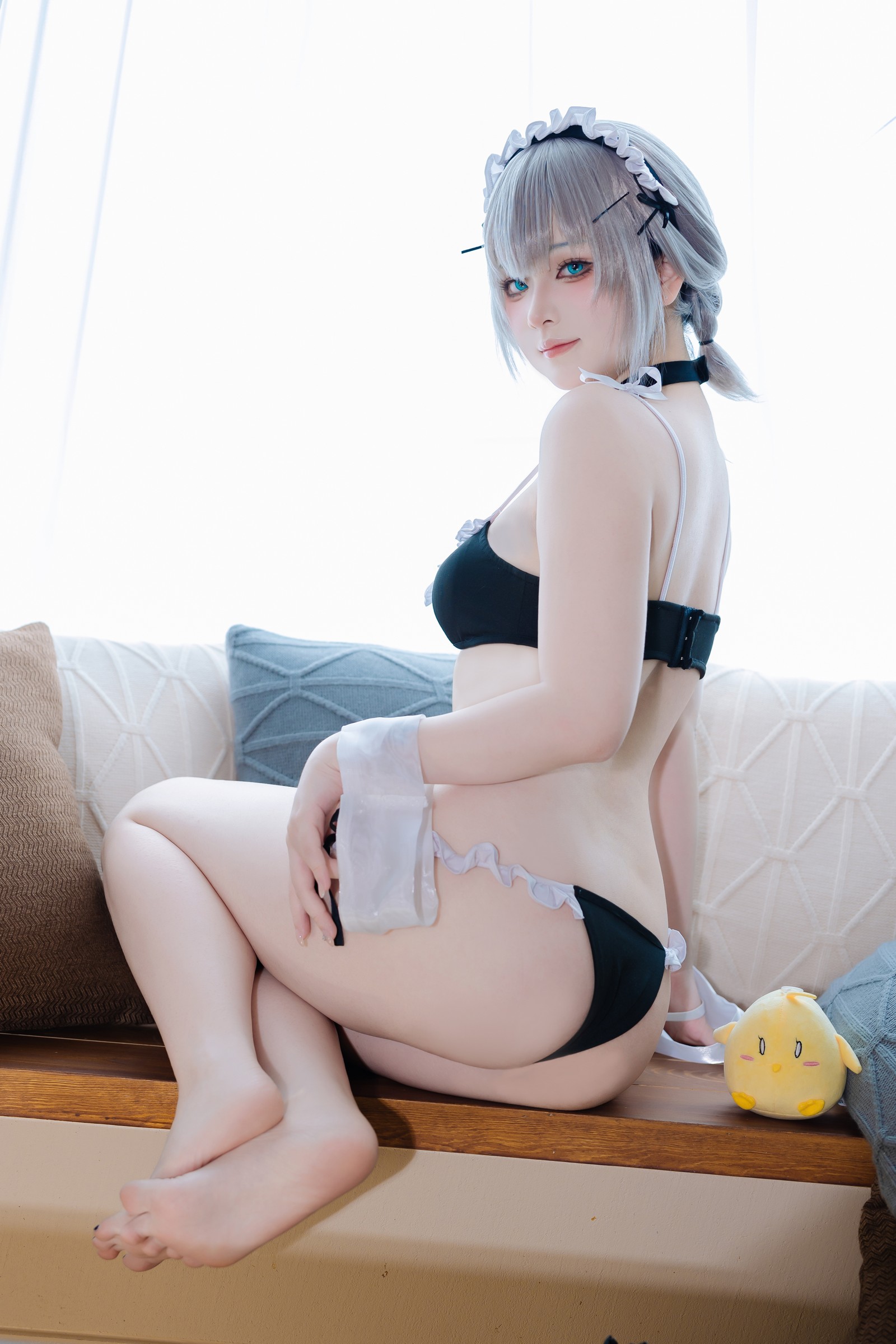 屿鱼 Yuyu 碧蓝航线 曼彻斯特 泳装 Cosplay 写真集（50P｜365MB）插图