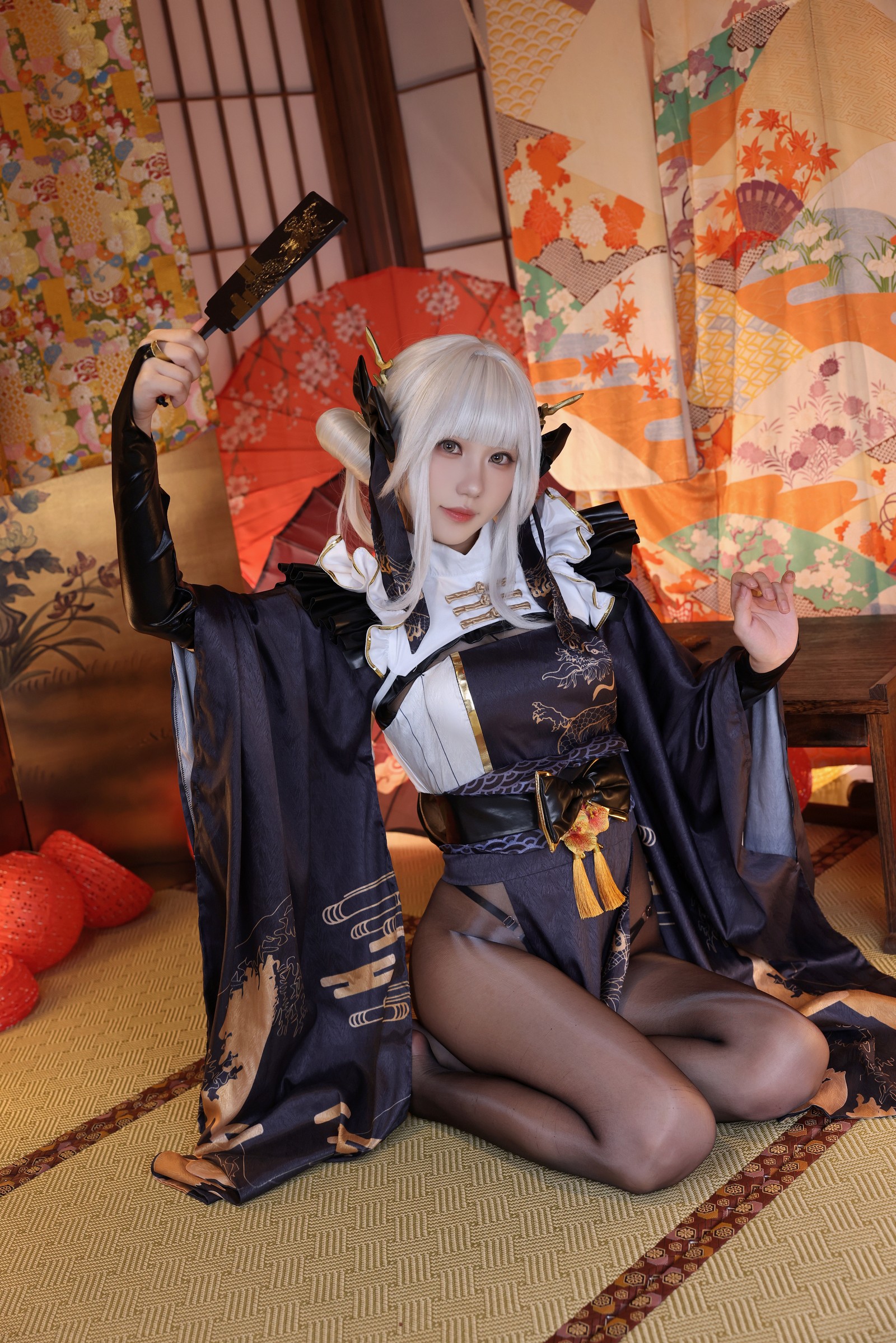 无影喵喵 NIKKE 胜利女神 布兰儿 Cosplay 写真＋视频合集｜高清大图（100P｜7V｜3.06GB）插图5