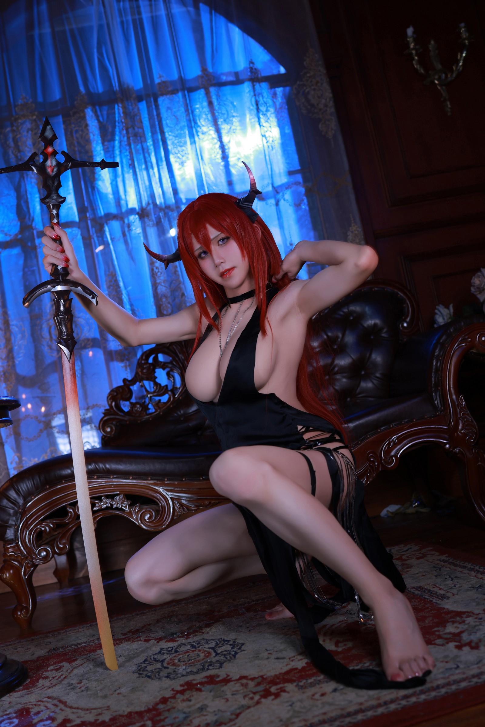 桜满三时 – 史尔特尔 同人礼服 Cosplay 高清写真集（110P-954.3MB）剧情向插图2