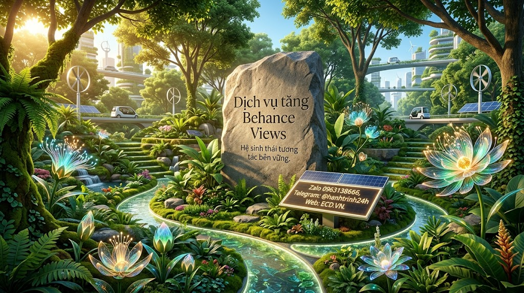 dịch vụ tăng behance views rẻ cho project