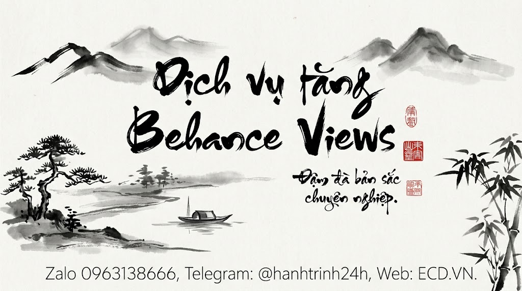 dịch vụ tăng behance views uy tín