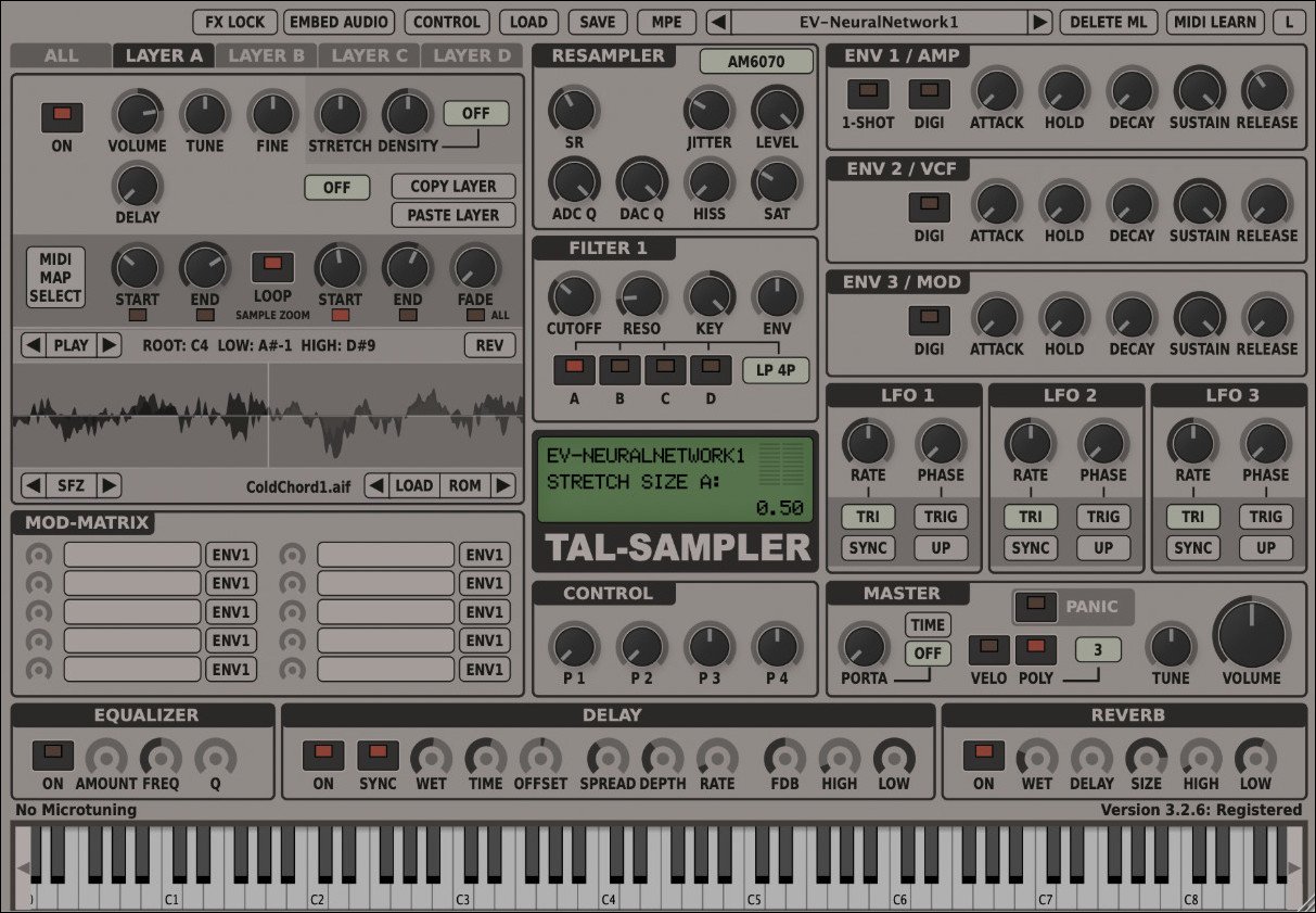 Togu Audio Line TAL Sampler 3.7.0