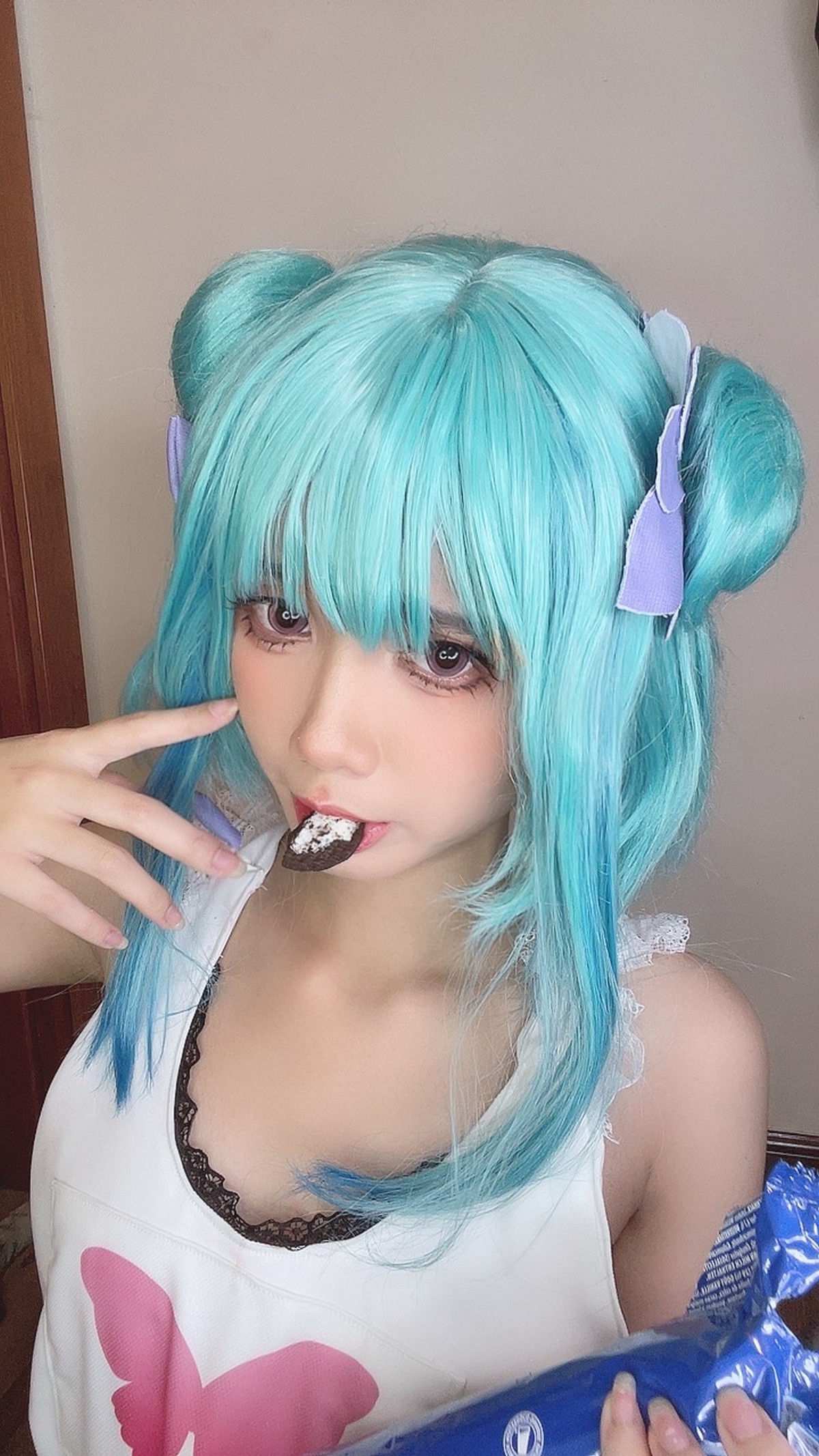 PoppaChan Uruha Rushia Cosplay (Hololive) – 107 Photos 608MB插图