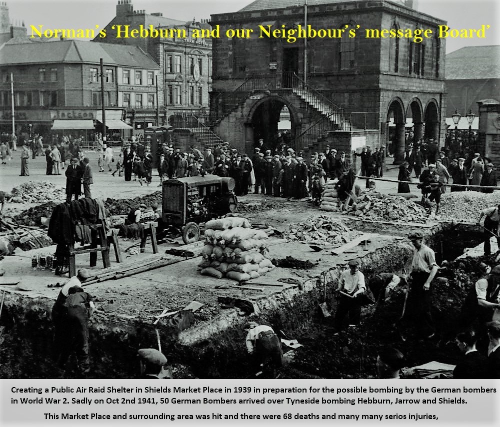 Air Raid Shelter in Market Place 1939 — Postimages