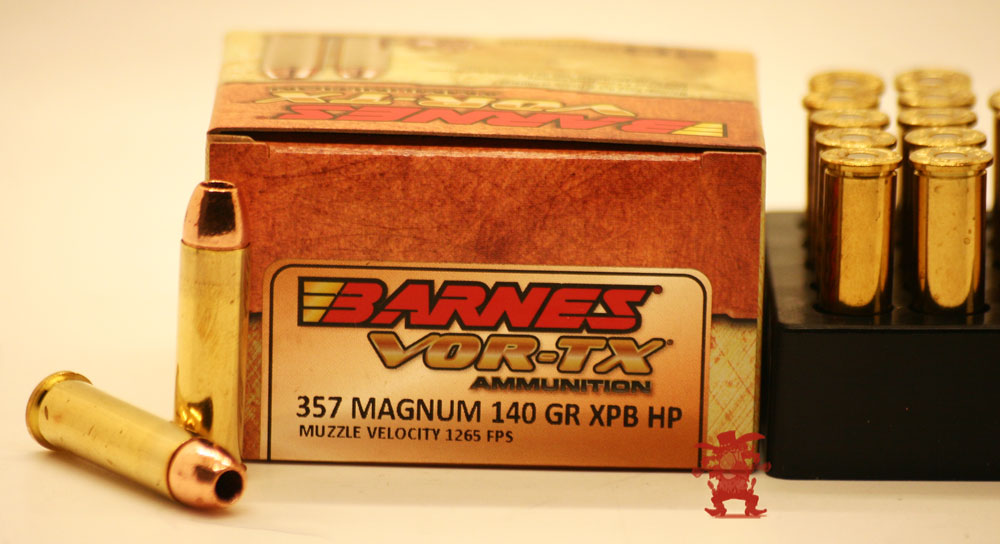 357 Mag Barnes 357 MAGNUM VORTX 140 Grain XPB HP 20 Rounds Pistol