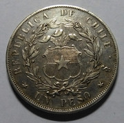 CHILE: 1 Peso Montt, 1854 IMG-20190131-130716