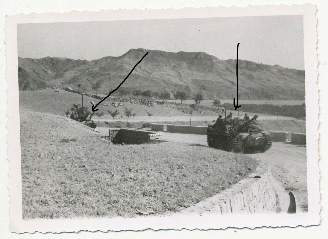 Soldat Stug Panzer Division HG Sturmgeschütz Italien Strada