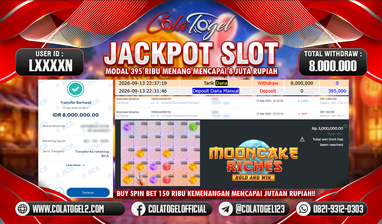 JACKPOT SLOT GACORR!!