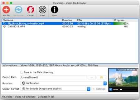 Video Re-Encoder 1.36 Video Re-Encoder 1.36