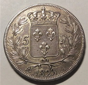 FRANCIA: 5 Francos, 1823 - Luis XVIII IMG-20191007-045907