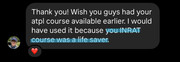 Student Testimonial