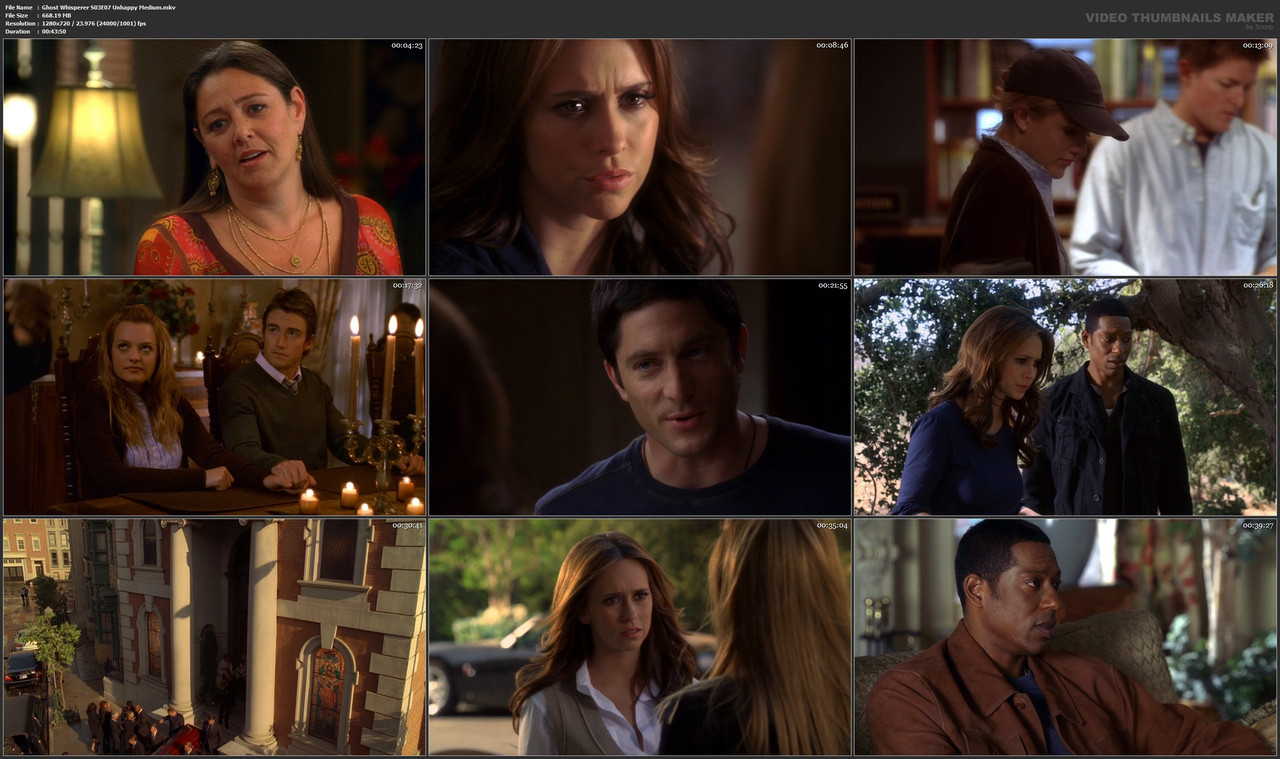 Ghost Whisperer S03E07 Unhappy Medium.mkv